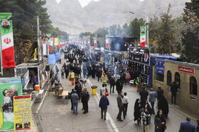 گلزار شهدای کرمان یک روز مانده به سالگرد شهادت حاج قاسم سلیمانی