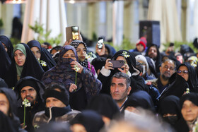 ساعت شهادت «حاج قاسم» درگلزار شهدای شهر کرمان