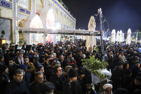 ساعت شهادت «حاج قاسم» درگلزار شهدای شهر کرمان