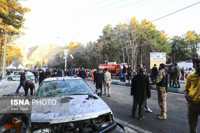 دلدادگان مکتب سلیمانی در فارس به سوگ شهدای کرمان نشستند