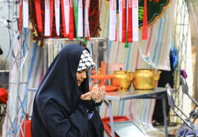 حال و هوای گلزار شهدا یک روز بعد حادثه تروریستی کرمان