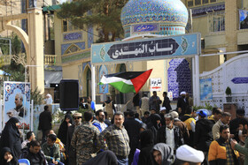 حال و هوای گلزار شهدا یک روز بعد حادثه تروریستی کرمان