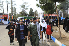 حال و هوای گلزار شهدا یک روز بعد حادثه تروریستی کرمان