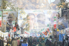 حال و هوای گلزار شهدا یک روز بعد حادثه تروریستی کرمان