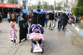 حال و هوای گلزار شهدا یک روز بعد حادثه تروریستی کرمان