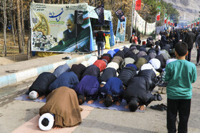 حال و هوای گلزار شهدا یک روز بعد حادثه تروریستی کرمان