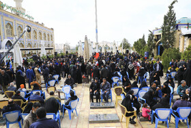 حال و هوای گلزار شهدا یک روز بعد حادثه تروریستی کرمان