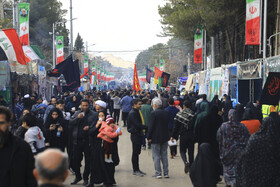 حال و هوای گلزار شهدا یک روز بعد حادثه تروریستی کرمان