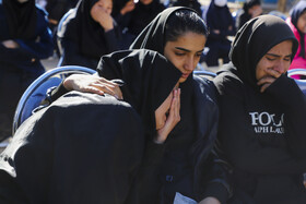 مراسم یادبود شهدای دانش آموزحادثه تروریستی کرمان  (شهیدرفیقم)