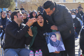 مراسم یادبود شهدای دانش آموزحادثه تروریستی کرمان  (شهیدرفیقم)