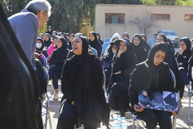 مراسم یادبود شهدای دانش آموزحادثه تروریستی کرمان  (شهیدرفیقم)