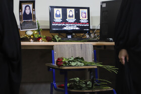 مراسم یادبود شهدای دانش آموزحادثه تروریستی کرمان  (شهیدرفیقم)