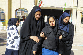 مراسم یادبود شهدای دانش آموزحادثه تروریستی کرمان  (شهیدرفیقم)