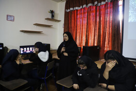 مراسم یادبود شهدای دانش آموزحادثه تروریستی کرمان  (شهیدرفیقم)