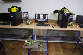 مراسم یادبود شهدای دانش آموزحادثه تروریستی کرمان  (شهیدرفیقم)