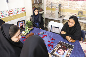 مراسم یادبود شهدای دانش آموزحادثه تروریستی کرمان  (شهیدرفیقم)