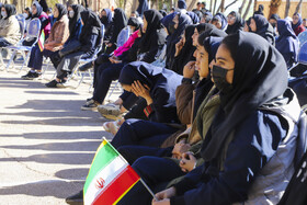 مراسم یادبود شهدای دانش آموزحادثه تروریستی کرمان  (شهیدرفیقم)