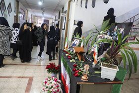 مراسم یادبود شهدای دانش آموزحادثه تروریستی کرمان  (شهیدرفیقم)