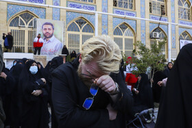 تشییع شهید عادل رضایی از شهدای انفجار تروریستی کرمان