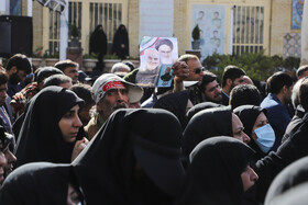 تشییع شهید عادل رضایی از شهدای انفجار تروریستی کرمان