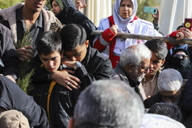 تشییع شهید عادل رضایی از شهدای انفجار تروریستی کرمان