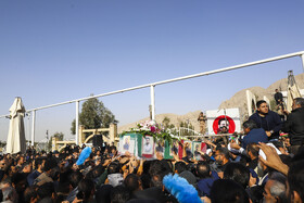 تشییع شهید عادل رضایی از شهدای انفجار تروریستی کرمان