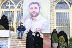 تشییع شهید عادل رضایی از شهدای انفجار تروریستی کرمان