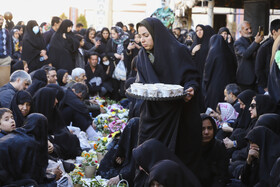 مراسم هفتمین روز شهادت شهدای حادثه تروریستی کرمان