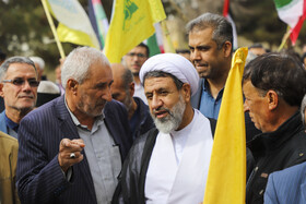 راهپیمایی حمایت از مردم غزه-کرمان