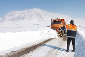 آماده‌باش راهداری برای برف و باران پیش رو در کرمانشاه