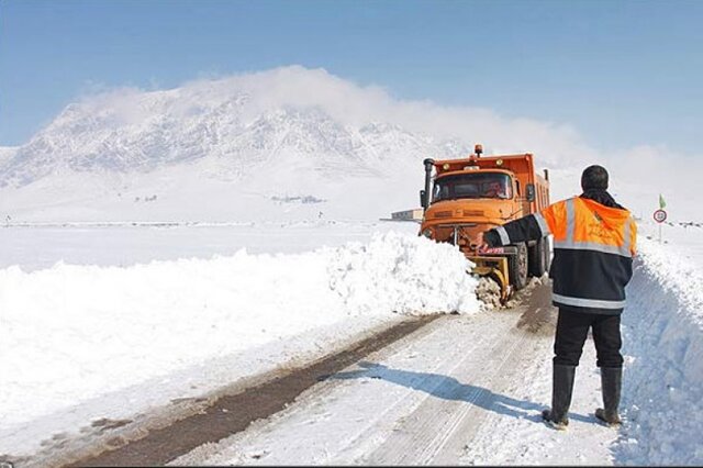 آماده‌باش راهداری برای برف و باران پیش رو در کرمانشاه