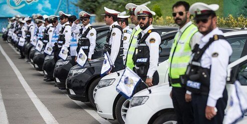 آغاز طرح زمستانی پلیس‌راه در کرمانشاه