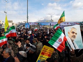 حضور حماسی کرمانشاهیان در راهپیمایی ۲۲بهمن
