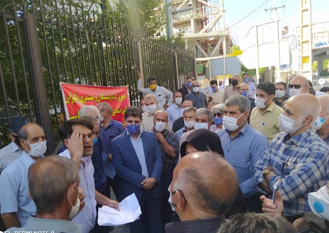 اعتراض مستمری‌بگیران تامین اجتماعی کرمانشاه به پایین بودن دریافتی‌شان