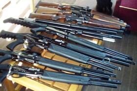 انهدام باند قاچاق سلاح در کرمانشاه و کشف بیش از 100 اسلحه