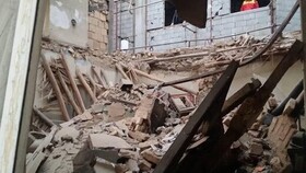 ریزش "خانه متروکه" در کرمانشاه/ اولین جسد از زیر آوار بیرون کشیده شد