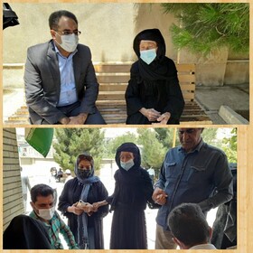حضور بانوی 110 ساله هرسینی پای صندوق رای!