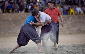 کلنگ‌زنی اولین گود زوران ایران در کرمانشاه