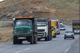  تردد کامیون‌ها در محور اسلام آبادغرب - ایلام ممنوع شد
