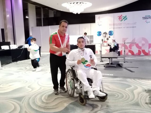 مدال طلای وزنهبردار کرمانشاهی در رقابتهای پارآسیایی   مدال طلای وزنهبردار کرمانشاهی در رقابتهای پارآسیایی