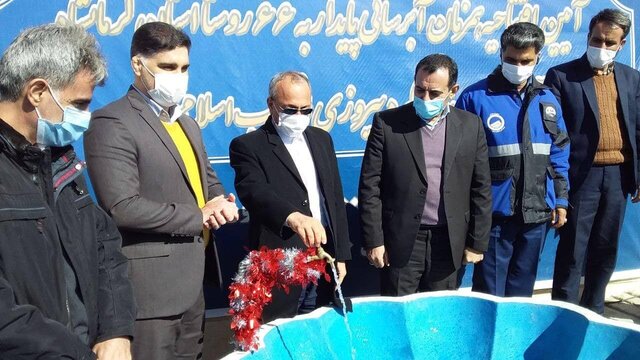 افتتاح آبرسانی به 66 روستای کرمانشاه/ 17 هزار نفر از آب سالم برخوردار شدند