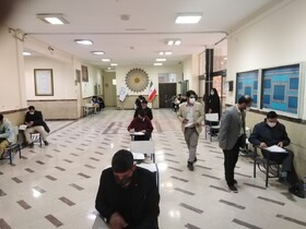 آزمون استخدامی قوه قضاییه با رقابت 4251 نفر در کرمانشاه برگزار شد