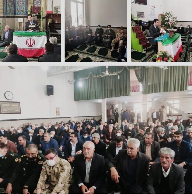 برگزاری آیین «خون صلح» در ماهیدشت/ قاتل پس از ۶ سال بخشیده شد برگزاری آیین «خون صلح» در ماهیدشت/ قاتل پس از ۶ سال بخشیده شد