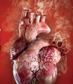 خطر نیم ساعت قلیان برابر 60 نخ سیگار است