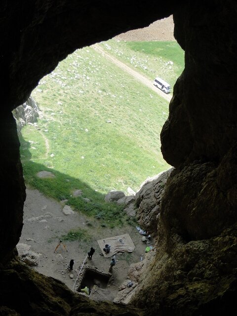 ۳ کشف مهم باستان شناسی در "غار گلیمگوش" کرمانشاه