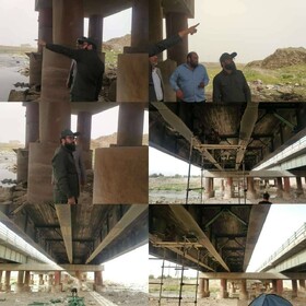 عملیات مقاوم‌سازی پل قره‌سو به زودی به پایان می‌رسد