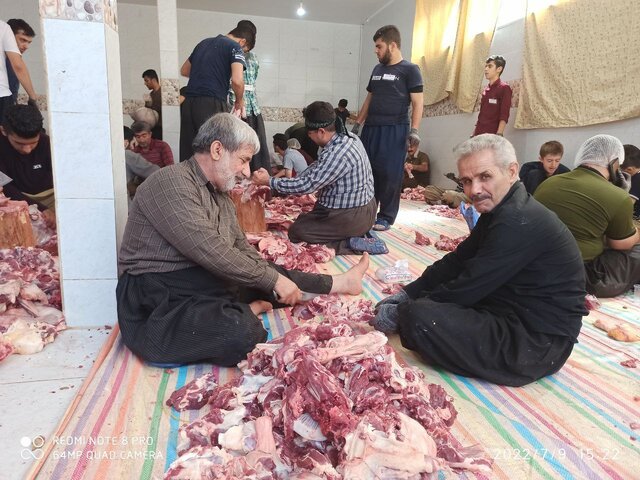 ۶۰۷ راس دام در "بانه وره" قربانی شد