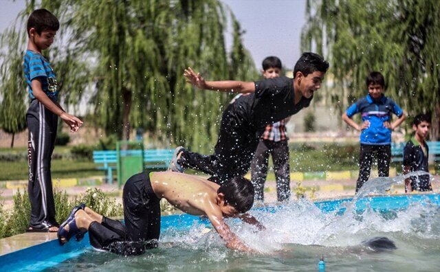 تب بالای برنامه های اوقات فراغت در تابستان گرم سمنان