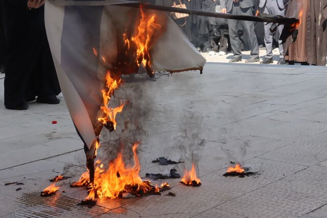 تجمع دانشگاهیان کرمانشاه در حمایت از مقاومت مردم فلسطین