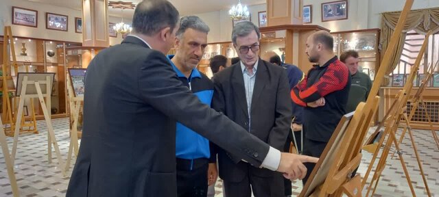 نمایشگاه تاریخ ۱۰۰ ساله مطبوعات ورزشی ایران در کرمانشاه برپا شد